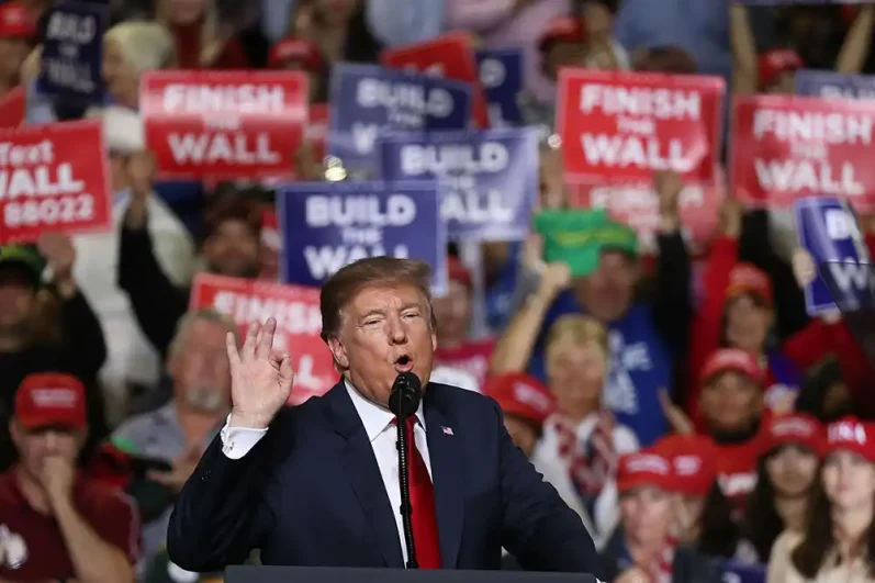 Betting Lines for main themes Donald Trump