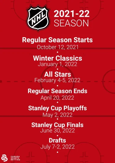 NHL New Printable Schedule