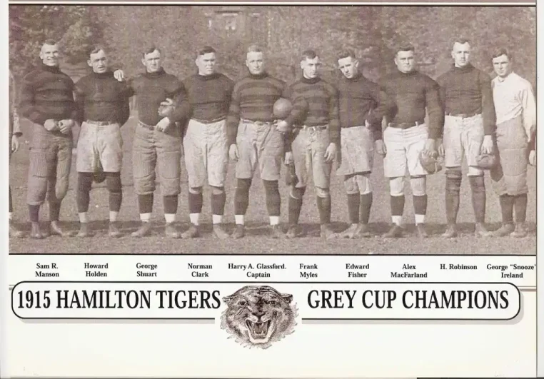 hamilton tiger cats 1915