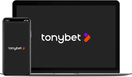 tonybet website mockup