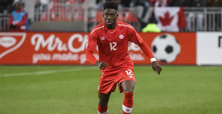 Alphonso Davies Canada World Cup