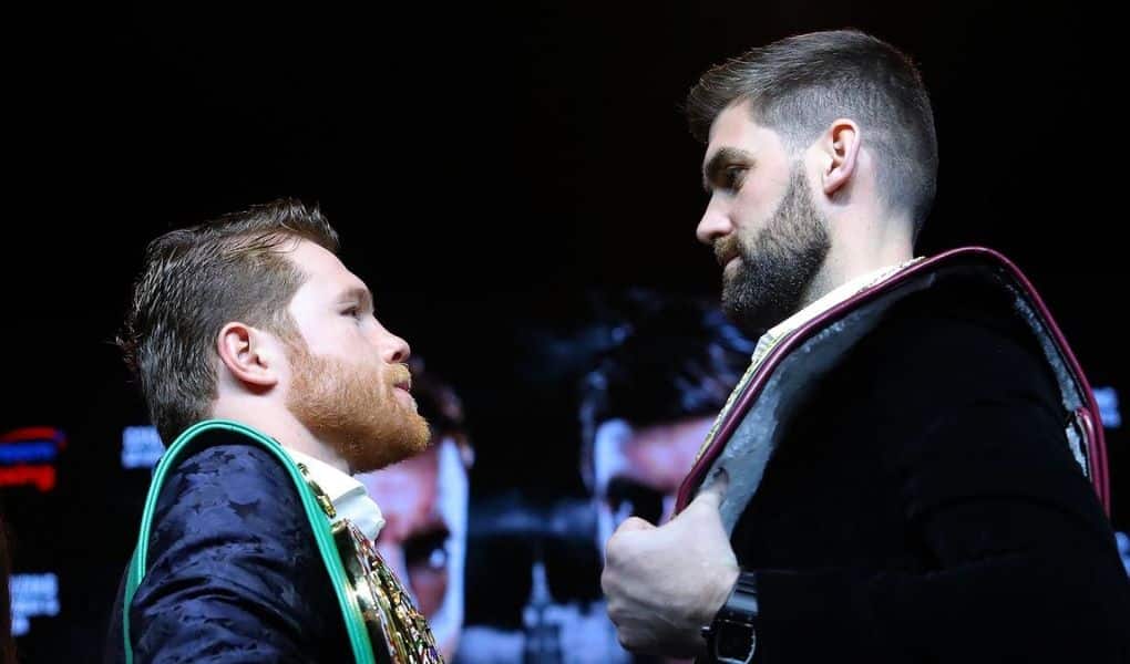 Canelo Alvarez fights Rocky Fielding in Historic Boxing Fight