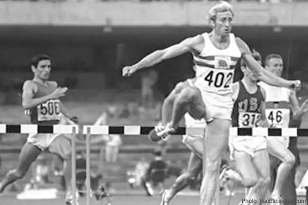 Hans-Gunnar Liljenwall in the 1968 Olympics