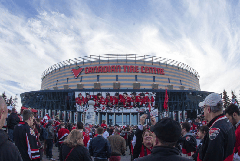 Ottawa Senators Stadium Art Prints Canadian Tire Centre Wall Art