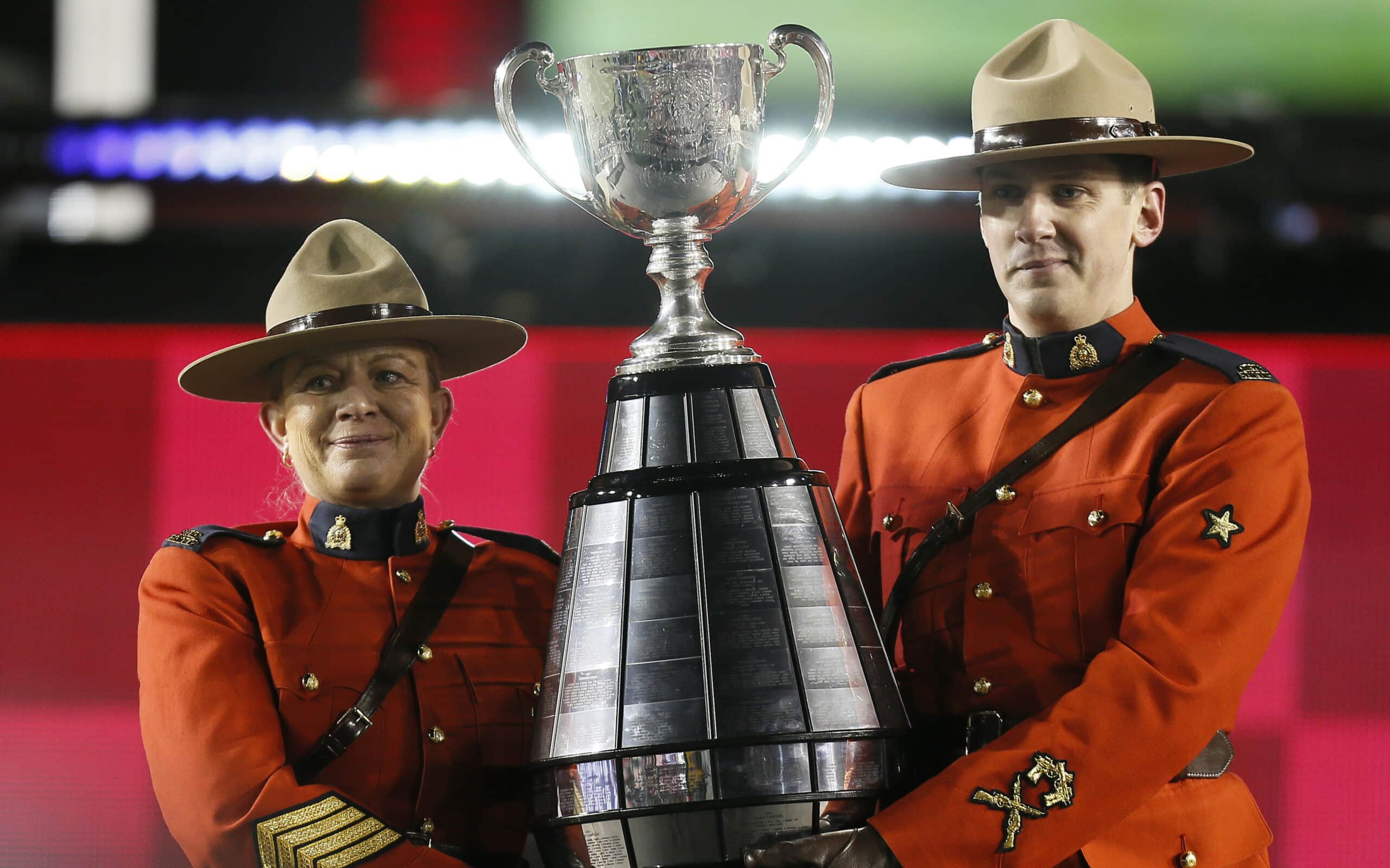 Royal Canadian Mounted Police Grey Cup Trophy
