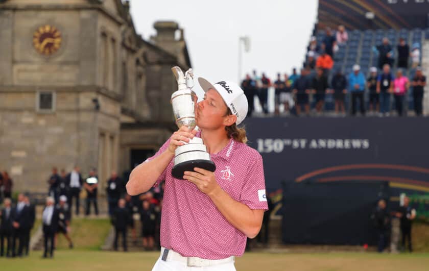 Cameron Smith British Open Claret Jug