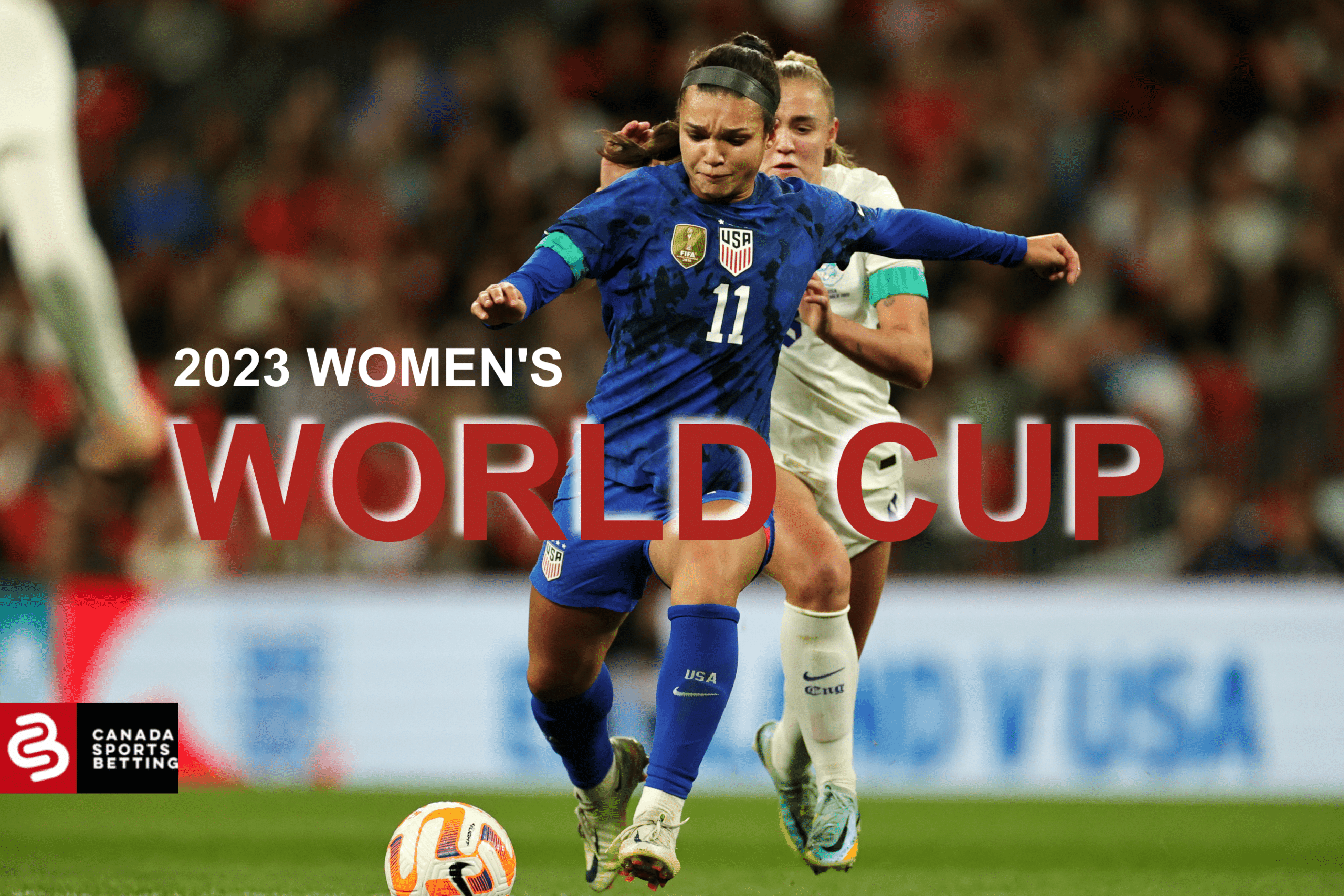 women's world cup betting odds say team usa is the favourite to win. sophia smith from team usa.