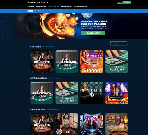 NorthStar Bets Live Casino