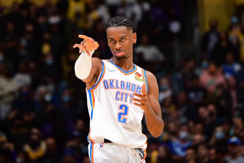 Shai Gilgeous-Alexander Oklahoma City Thunder NBA