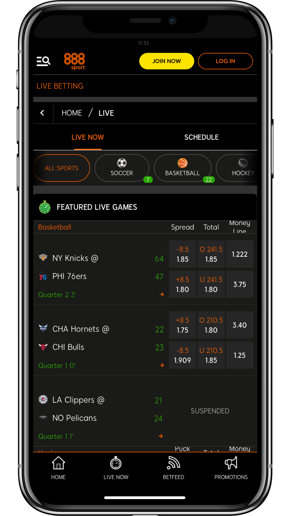 888Sport Canada betting app