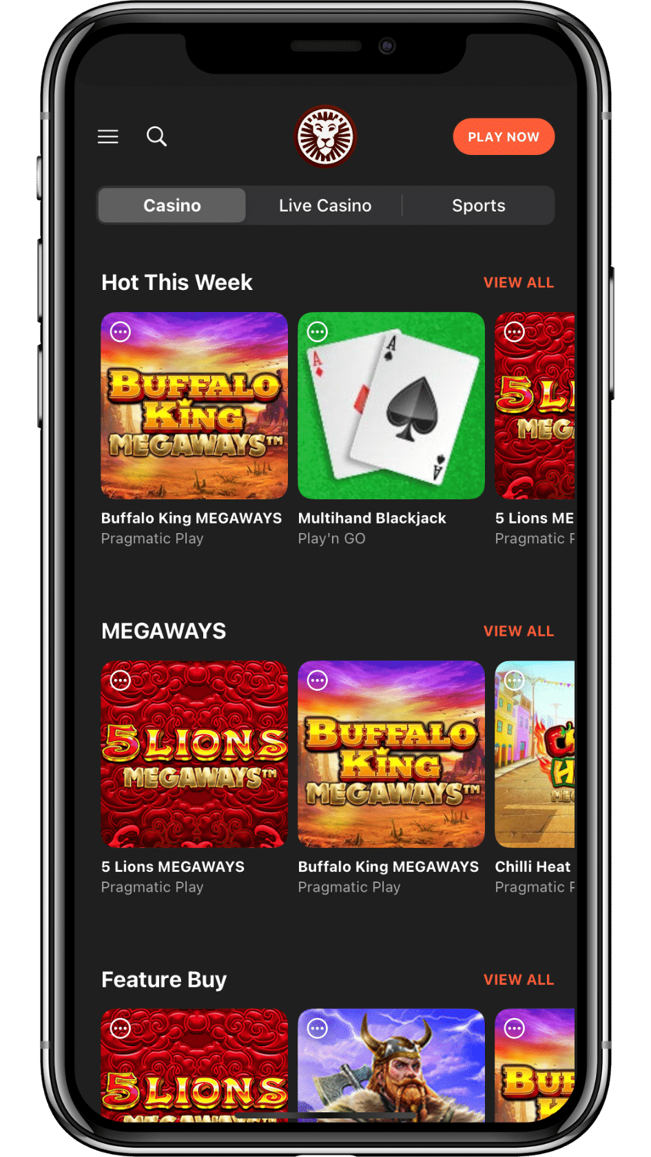 LeoVegas sports betting app