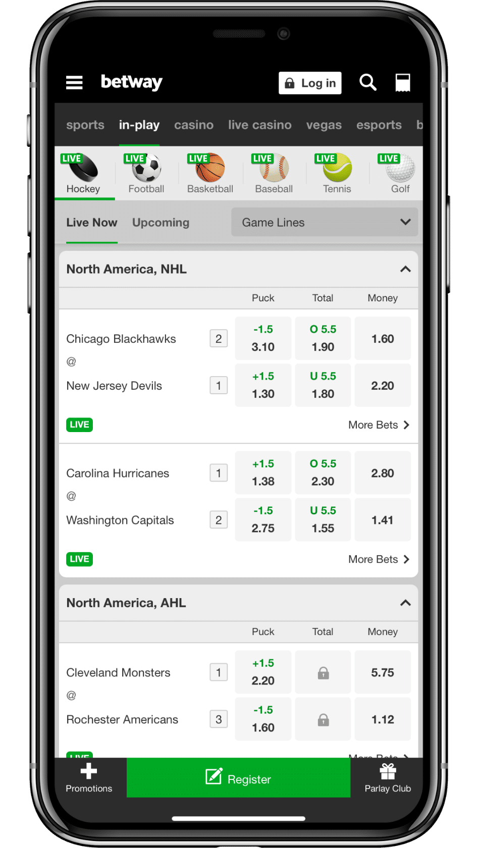 Betway betting app