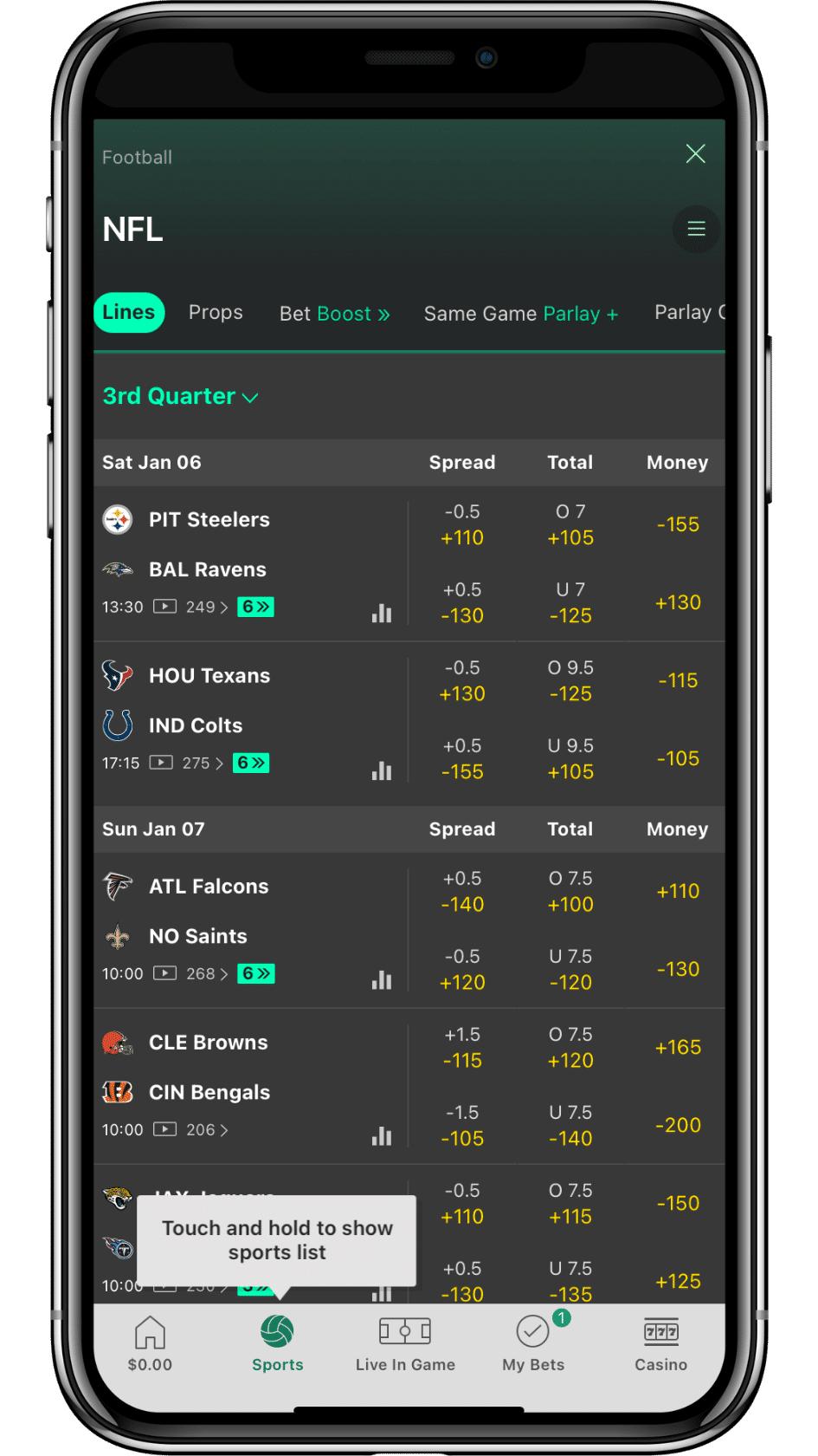 bet365 sports betting app