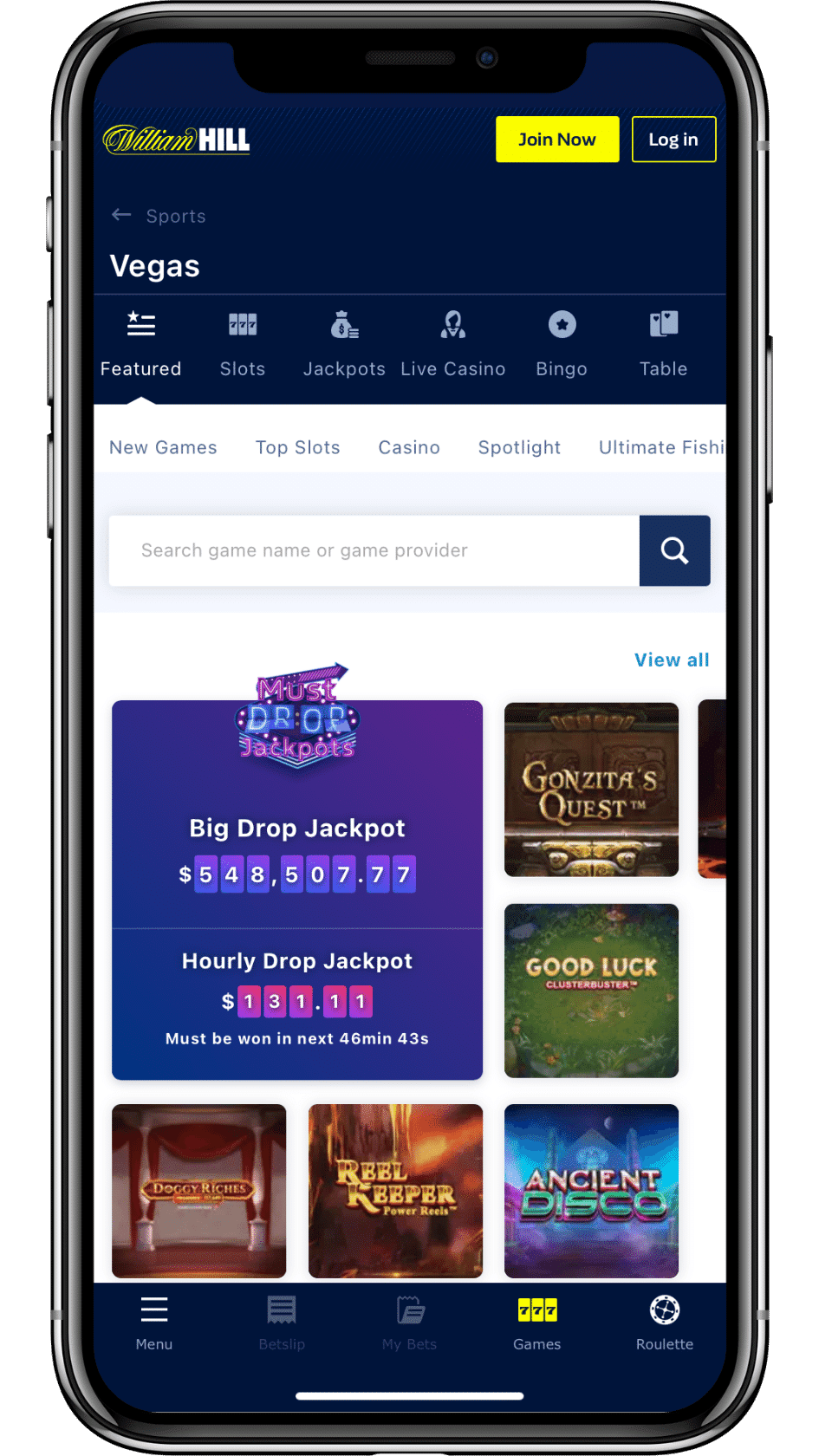 William Hill sportsbook app2 William Hill sportsbook