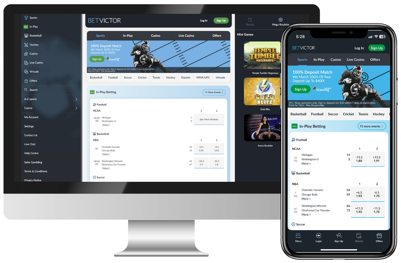 BetVictor bc sports betting