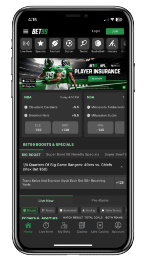 bet99 ontario sports betting app