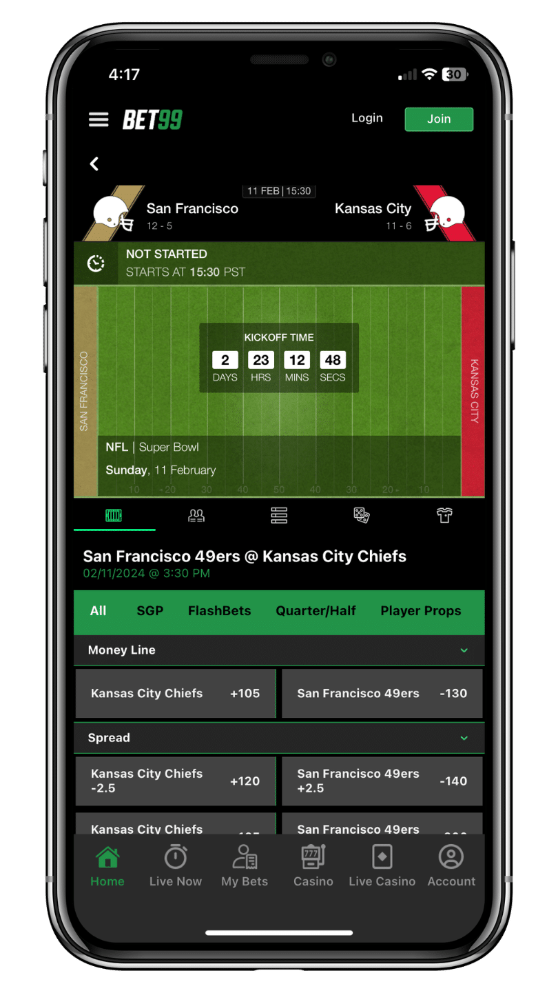 bet99 sports betting app