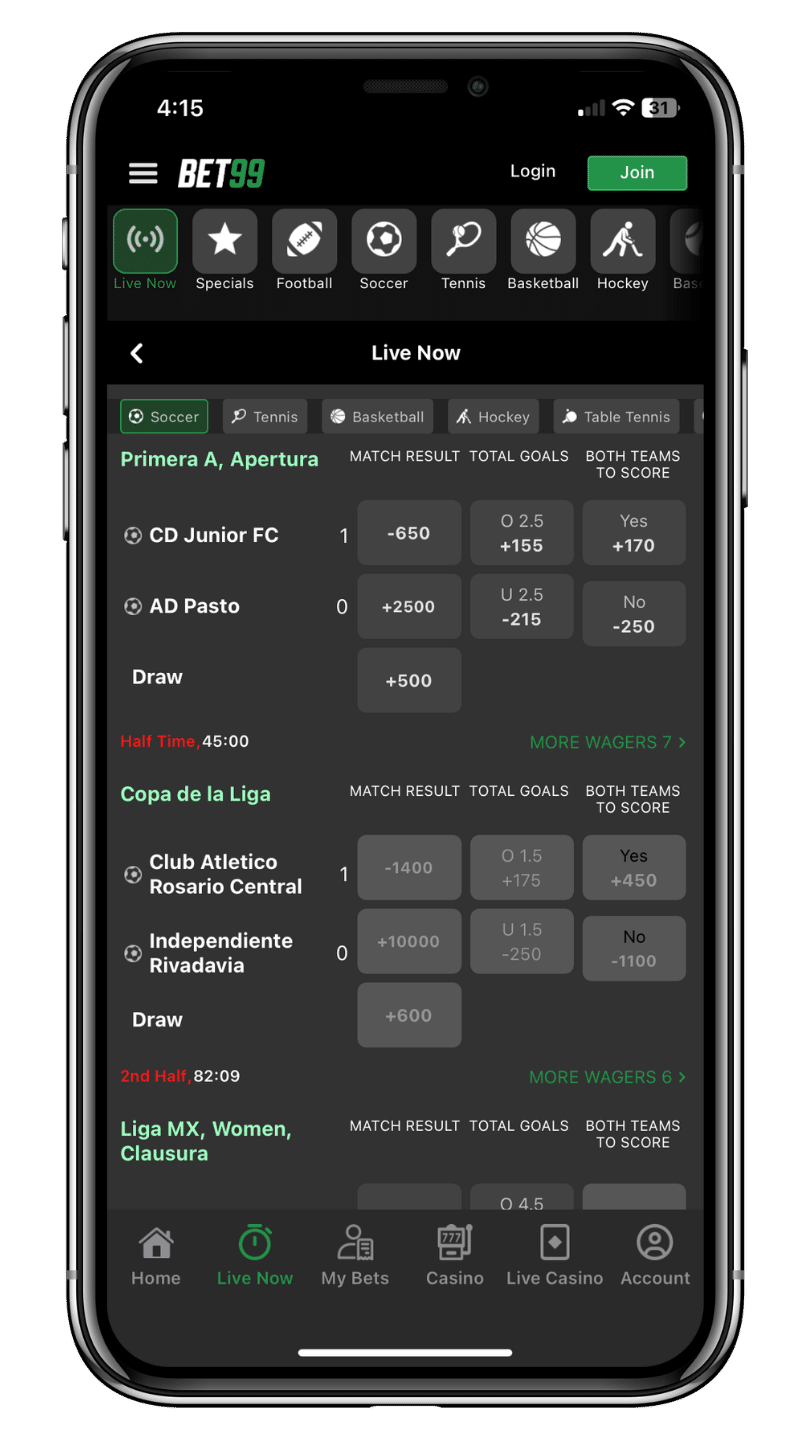 bet99 betting app