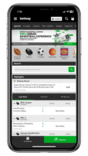 betway ontario sports betting app