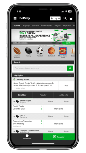 betway ontario sports betting app