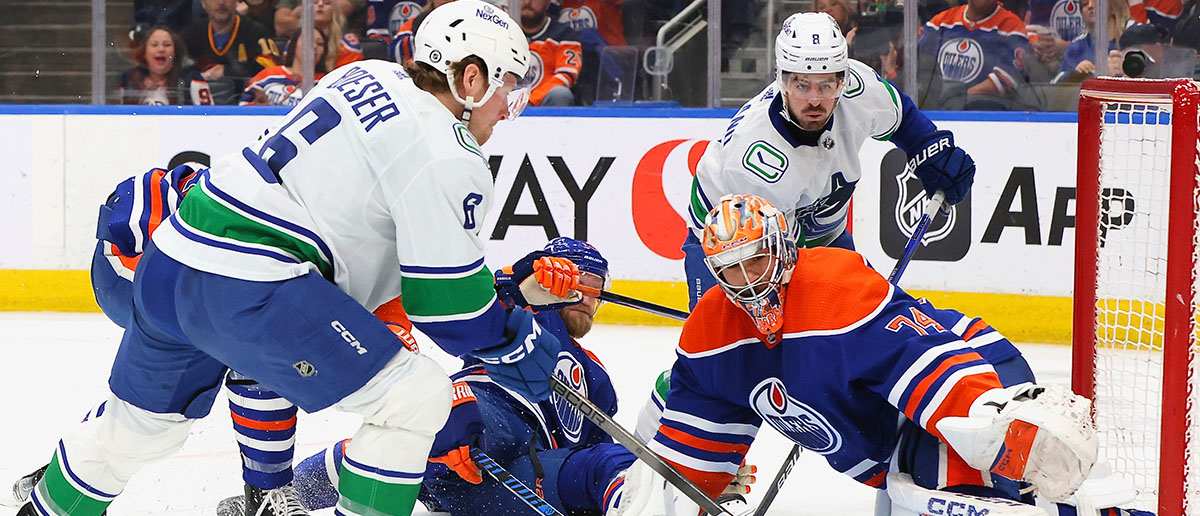 NHL Betting Preview: Canucks vs. Oilers Series Prediction