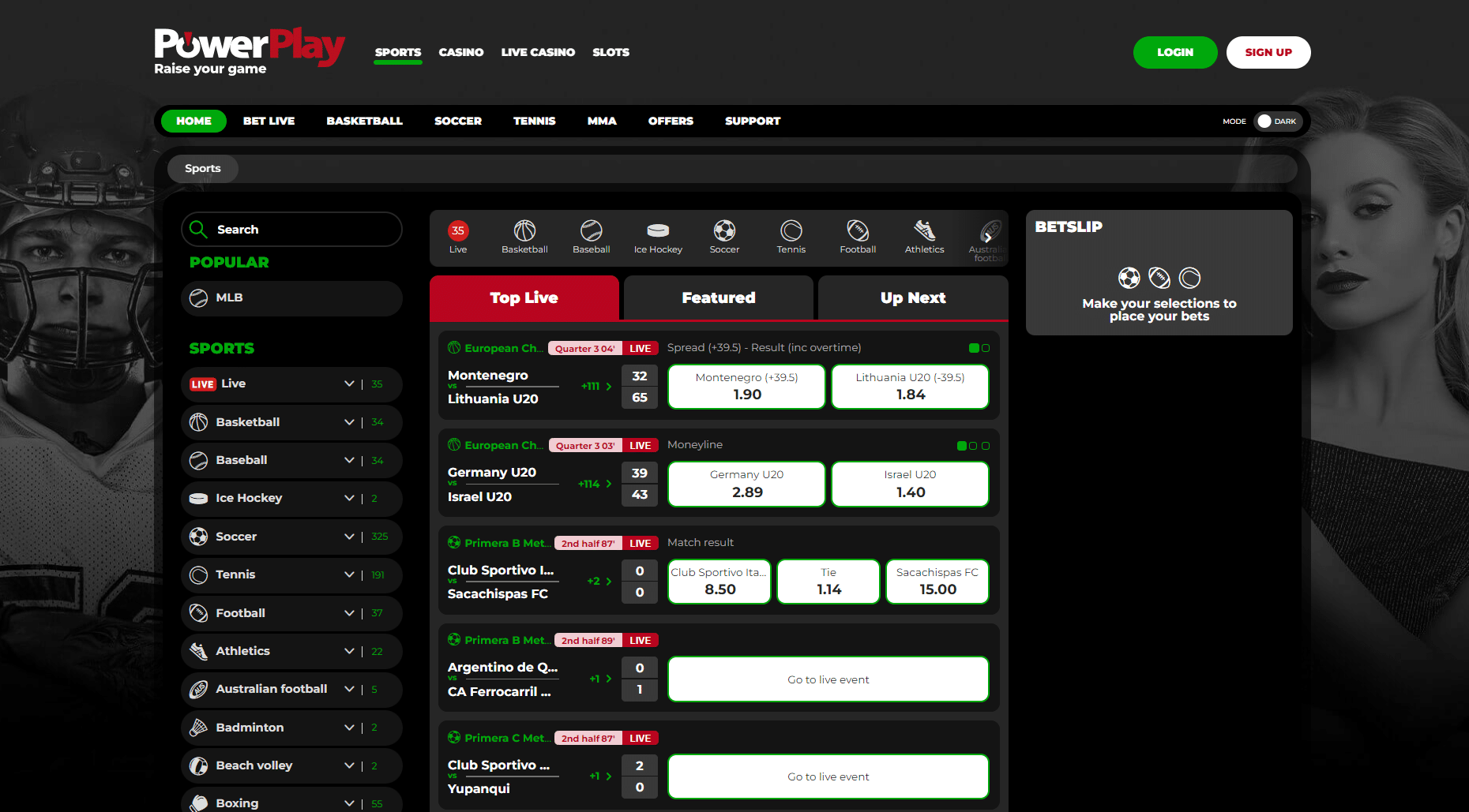 powerplay canada screenshot