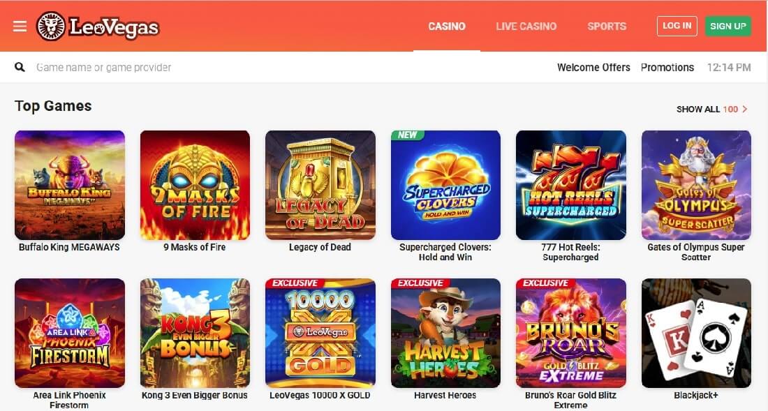 LeoVegas Casino Canada