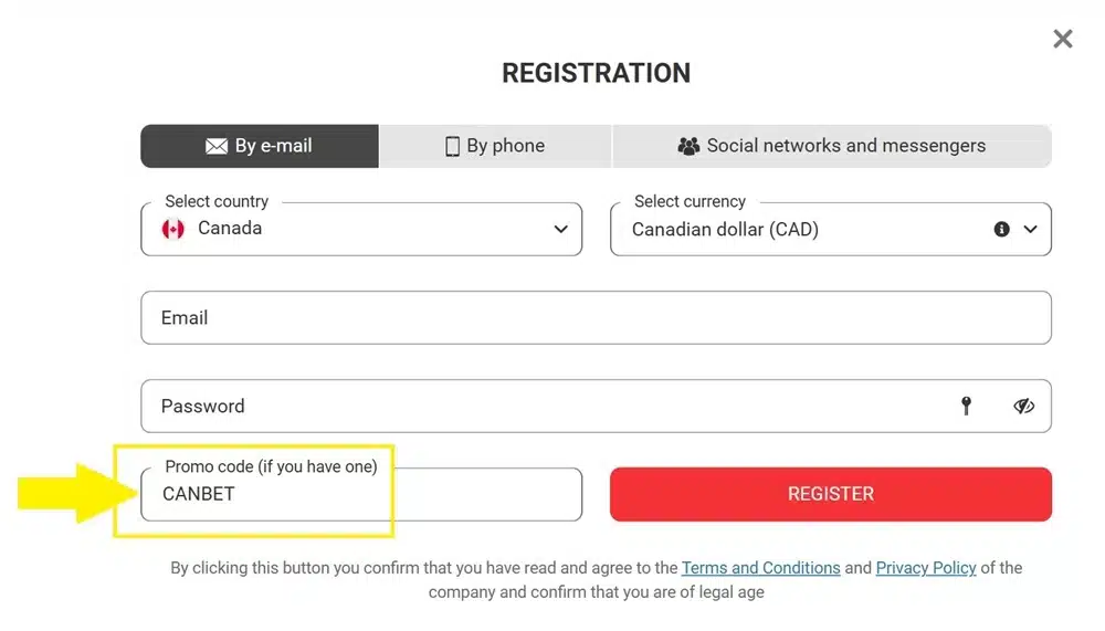 Megapari Bonus Code