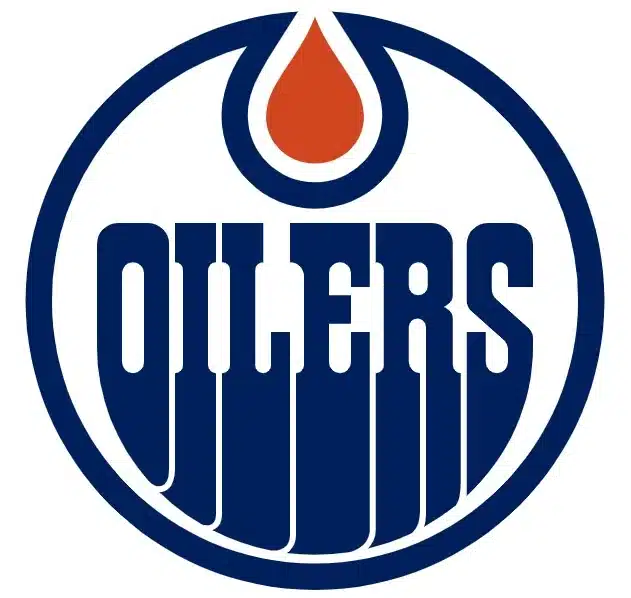 Official NHL logo of the Edmonton Oilers