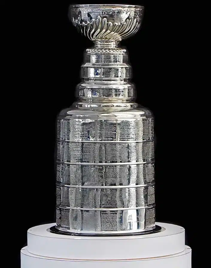 A view of the Stanley Cup