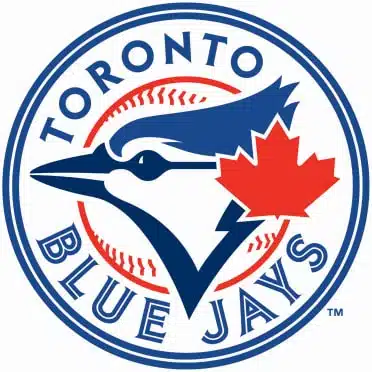 The official MLB logo for the Toronto Blue Jays