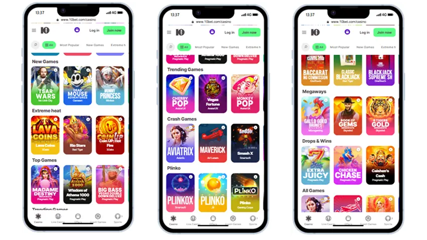 10bet apps