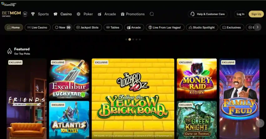 betmgm homepage