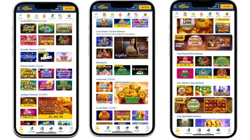 Betrivers apps