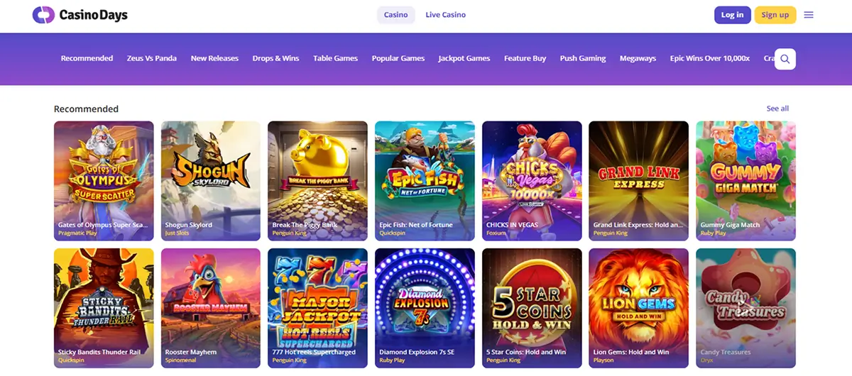 Casino Days Quebec Online Casino