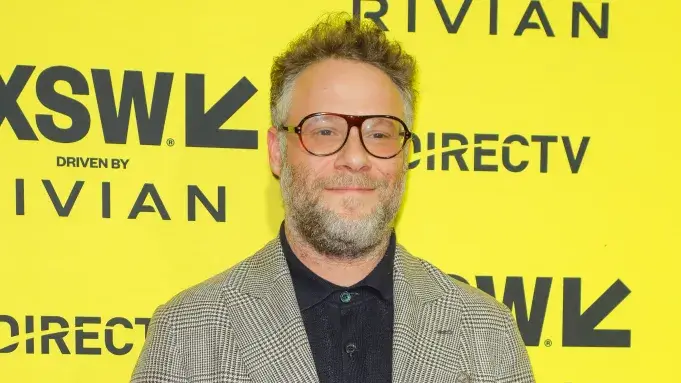 Seth Rogen attends the world premiere of 'The Studio' during the 2025 SXSW Conference and Festival at The Paramount Theatre on March 7 in Austin.