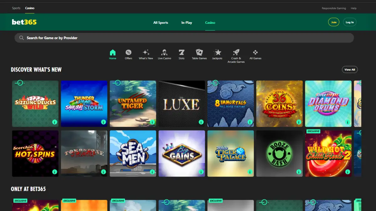 bet365 Quebec Online Casino