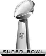 A view of the Vince Lombardi NFL Super Bowl Trophy