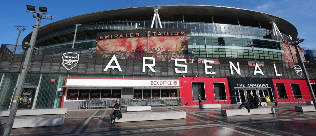 A general overall view of the Emirates Stadium, home of the Arsenal football club.
