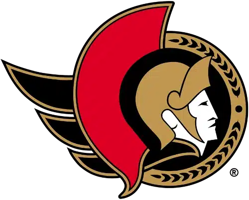 The official NHL logo of the Ottawa Senators