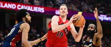 Jakob Poeltl, Toronto Raptors vs. Cleveland Cavaliers, 2026 NBA Playoffs