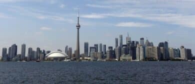 A view of the Toronto skyline before the 2015 Pan Am Games