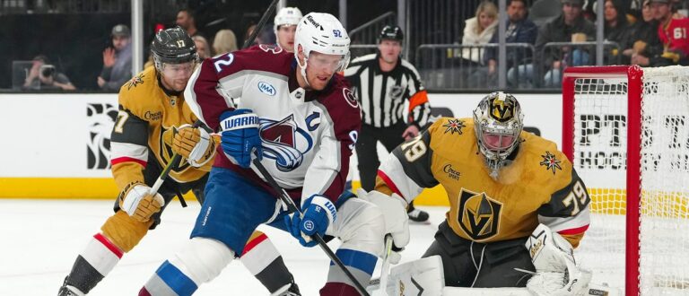 Vegas Golden Knights, Colorado Avalanche, 2025-26 NHL Season