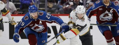 Golden Knights vs. Avalanche, 2026 NHL Playoffs, Nathan MacKinnon, William Karlsson