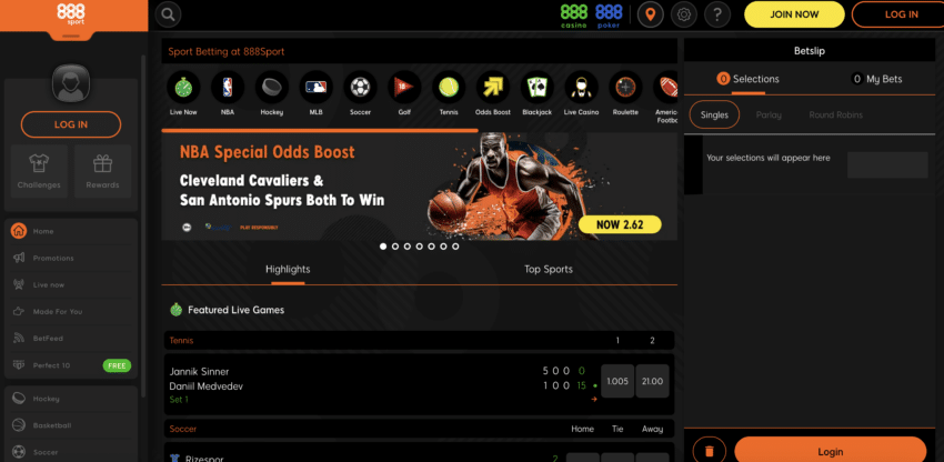 888Sport website