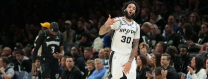 Julian Champagnie, San Antonio Spurs, 2026 NBA Playoffs