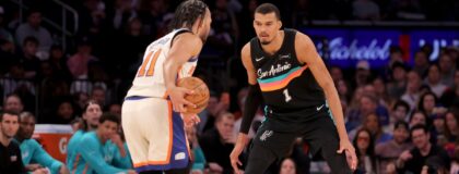 Knicks vs. Spurs, 2025-26 NBA Season, Jalen Brunson, Victor Wembanyama
