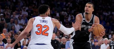 NBA Finals 2026, Victor Wembanyama, Karl-Anthony Towns, New York Knicks, San Antonio Spurs