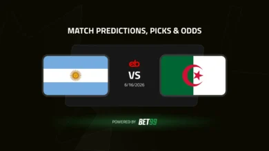 Match Graphic Argentina vs Algeria