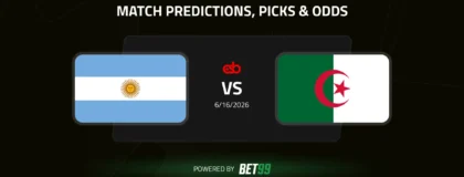 Match Graphic Argentina vs Algeria